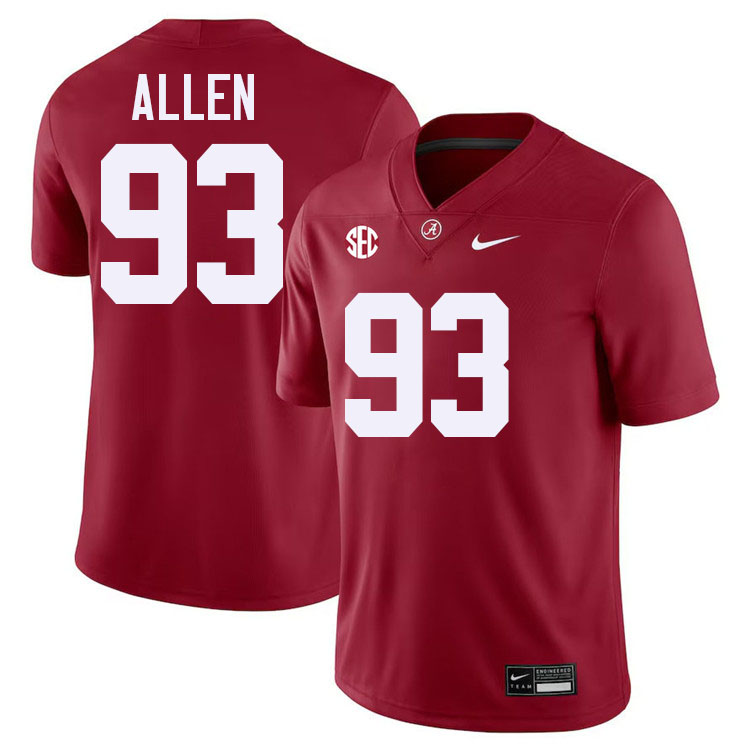 Jonathan Allen Alabama Jersey,University Of Alabama Crimson Tide Football Jersey,Uniforms-Crimson